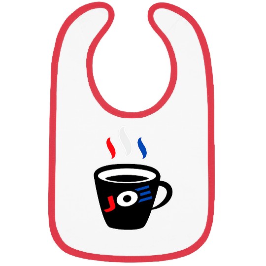 Coffee Fun Joe Biden Cup of Joe Coffee Lover Meme Bibs