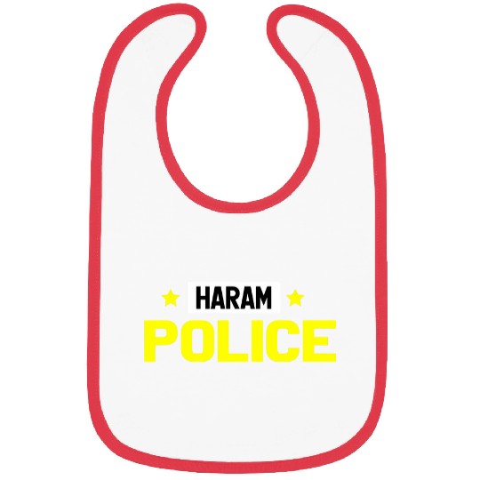 Haram Police Funny Muslim Islam Bibs