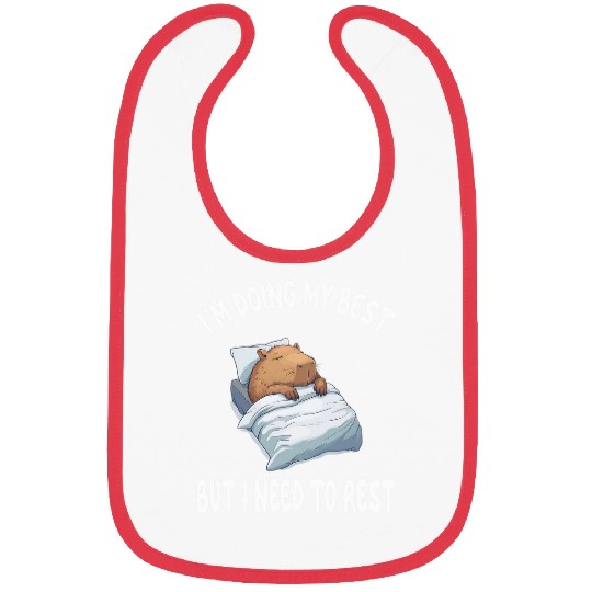 capybaras Pet Official Sleep Pajamas Nightgown 3 Bibs
