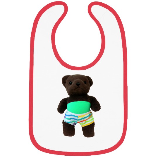 Bear Pet Funny swim Trunks with this Teddy Bear Outfit 1 Bibs