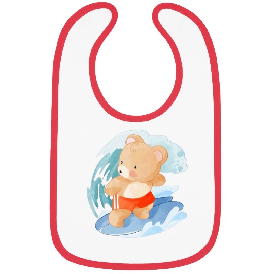 Bear Pet Funny swim Trunks with this Teddy Bear Outfit 3 Bibs