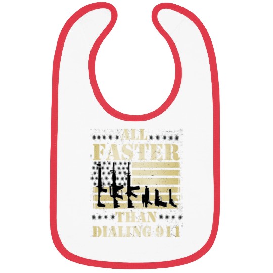 All Faster Than Dialing 911 3 Bibs