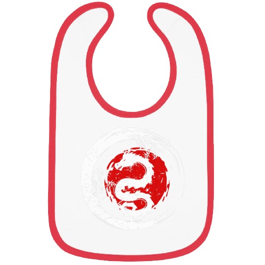 Dragon Pet Japanese Dragon Zen Circle Japan Zen Circle Bibs