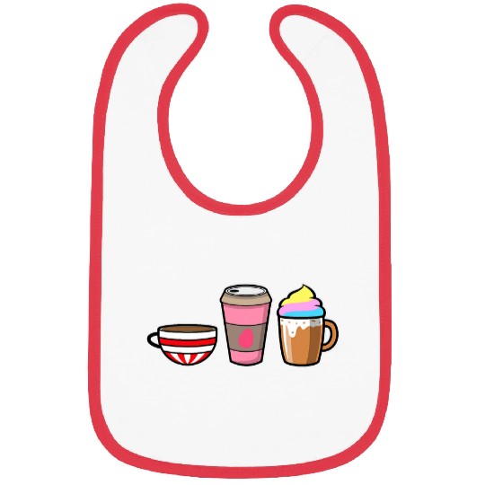 Coffee Fun Easter Day Rabbit Bunny Vacation Graphics Bibs
