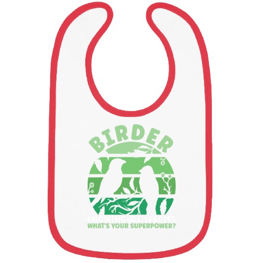 Birdwatcher Birder Knowing All Species Birdwatching Bibs