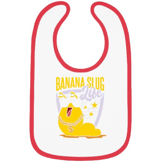 Banana Slug Life Bibs