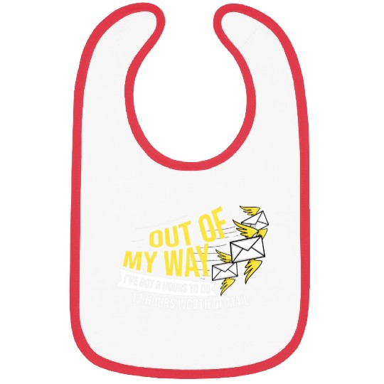 Postal Service Mailman US Postman Worker Bibs