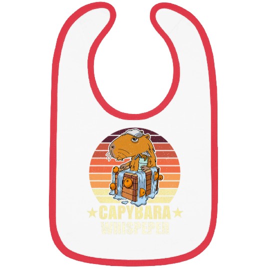 capybaras Pet Rodent Cute Pet Bibs
