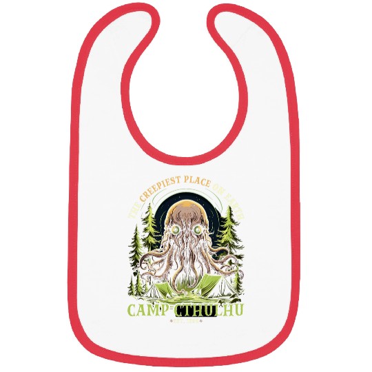 Camp Cthulhu Cosmic Horror Camping Cthulhu 9 Bibs