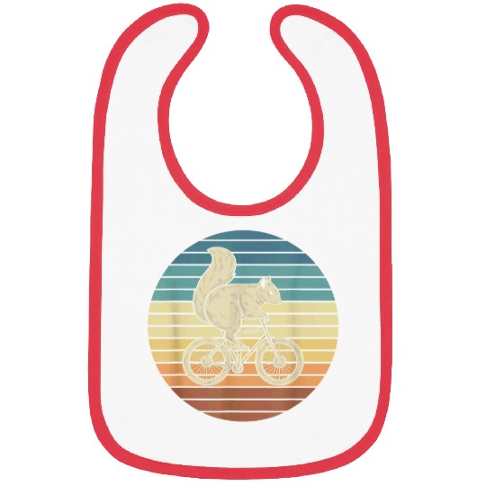 Squirrel Pet Cycling Forest Animal Bibs