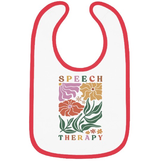 Speech Therapy Speech Language Pathologist Therapist 3 Bibs