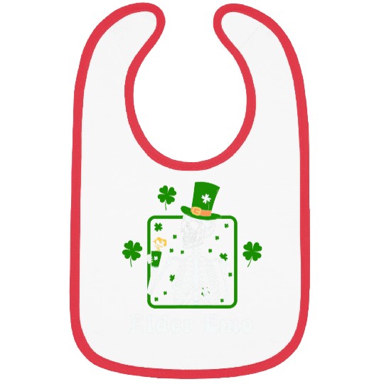 Coffee Fun Elder Emo St Patrick s Day Funny Skeletons Drinking Coffee Bibs