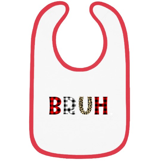 Leopard Bruh Formerly Known As Mom Mothers Day Bibs