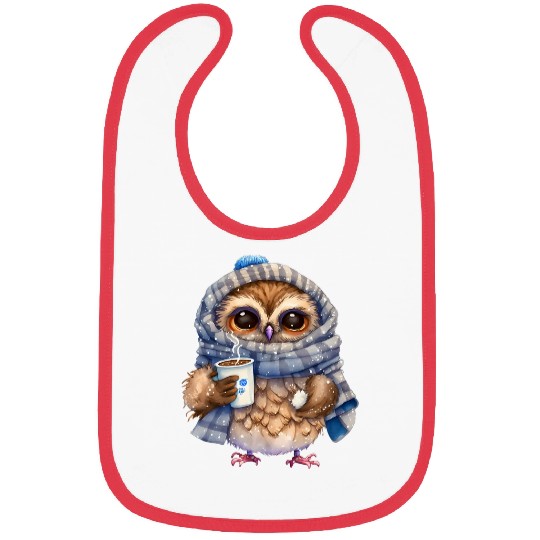 Owl Pet Night Bird Eagle Owl Barn Owl Wisdom Mouse 6 Bibs