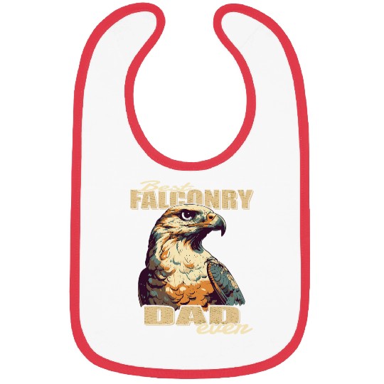 bests Falconry dad ever Falcon Bird Hunting Bibs