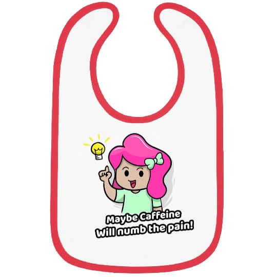 Coffee Fun Server Waitress Caffeine Bibs