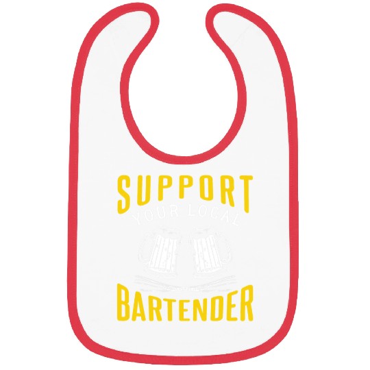 Bartender Job Support Your Local Bartender Bibs