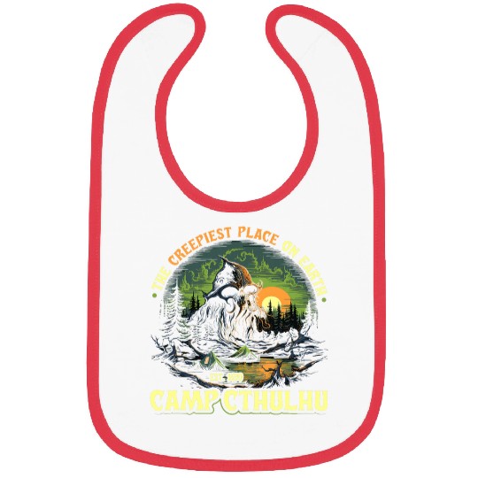 Camp Cthulhu Cosmic Horror Camping Cthulhu Bibs