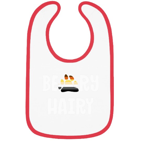 Bear Pet Beary Hairy LGBTQ Bear Flag Gay Pride Brotherhood Bibs