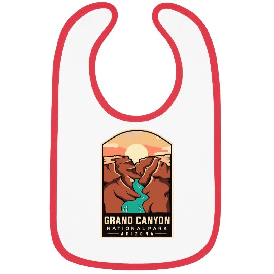 Grand Canyon National Park Throwback Design Classic Bibs