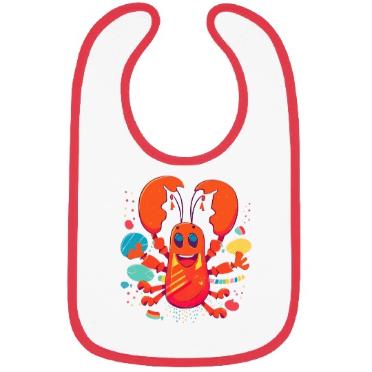 Cajun Crawfish Boil Party Cute Crawfish Southern Mardi Gras Bibs
