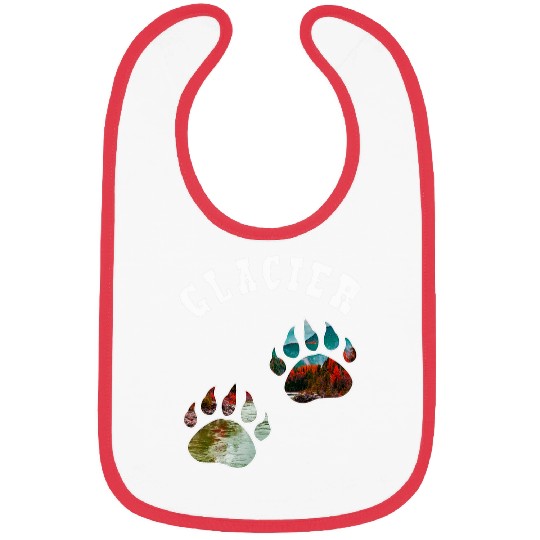 Bear Pet Glacier National Park Bear Design Bibs