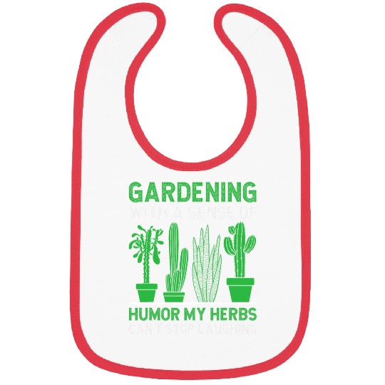 Herb Gardenener Gardening Garden Work Herb Lover Garden Work 5 Bibs