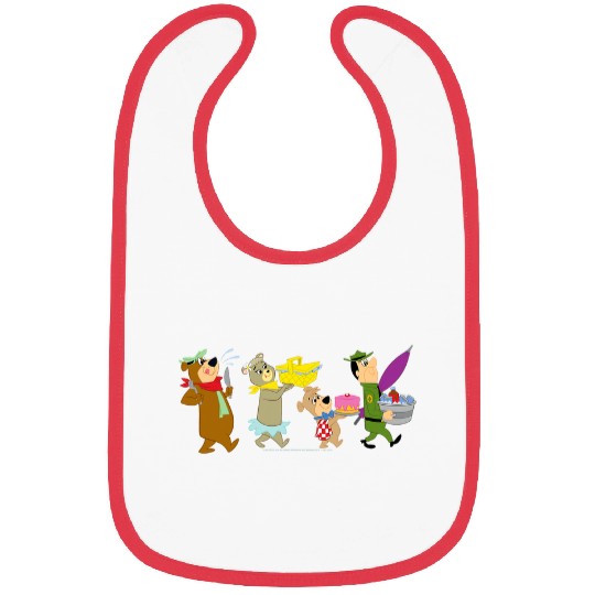 Bear Pet Yogi Bear Marching to the Picnic Bibs