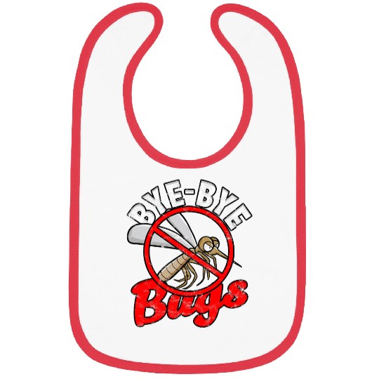 Byebye bugs Insect Terminator Pest Warrior Bibs