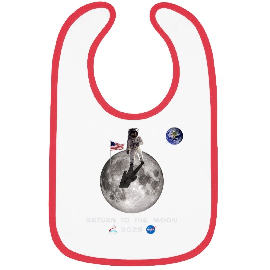 NASA Artemis Mission Astronaut Moon 2025 Bibs