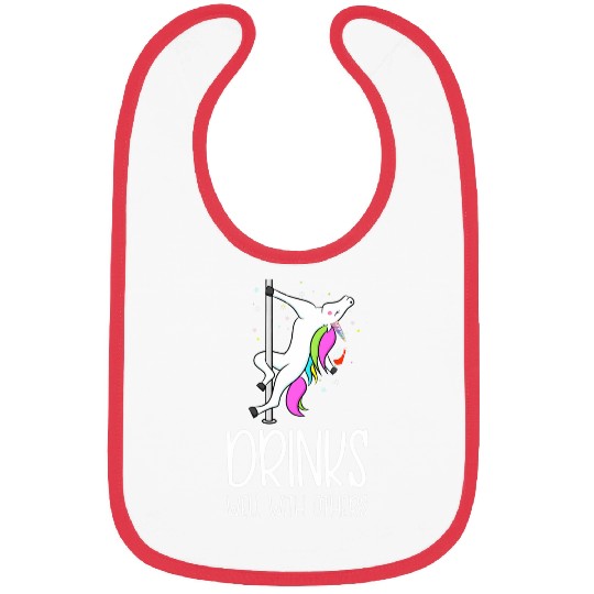Wines Fun Drinks Well With Others Unicorns Wines Lover Bibs