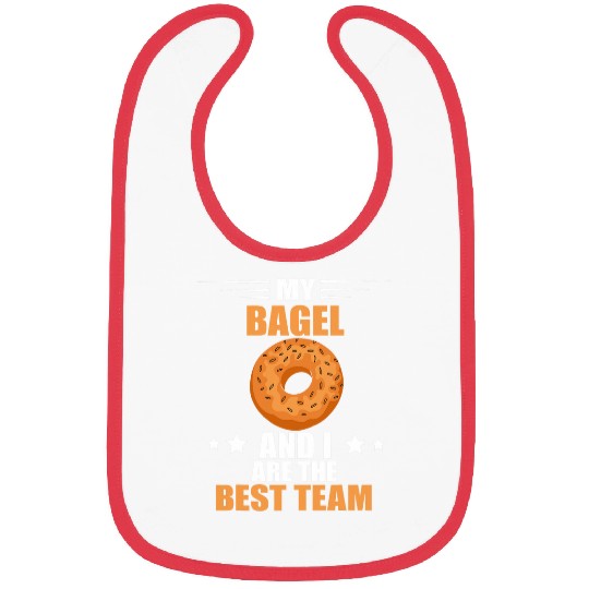 bests Team Bagel Lover Baking Baker Baker Dough Bagel Bibs