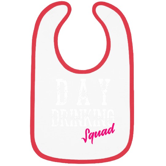 Beer Fun Cool Day Drinking Squad Funny Alcohol Drinker Group Gift 7 Bibs