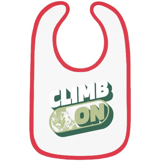 Climber Cool Rock Climbing Mountaineer Bouldering Climb On Bibs