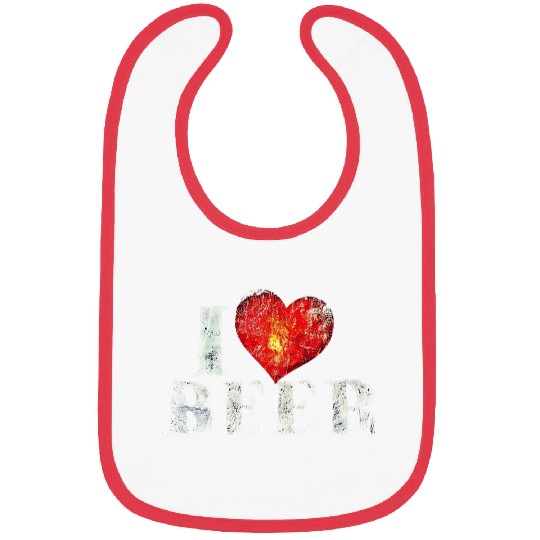 Beer Fun I Love Beer vintages Lover Beer Bibs