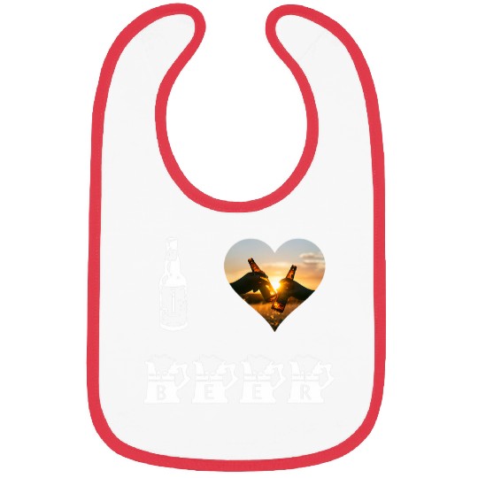 Beer Fun I Love Beer 3 Bibs