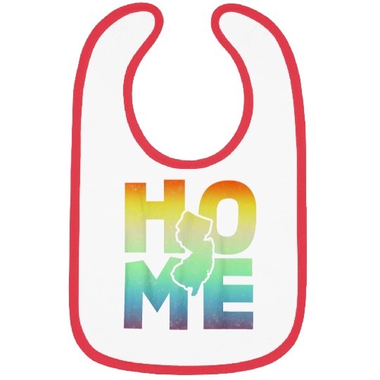 homes New Jersey Garden State Pride East Coast Proud Jersean Bibs