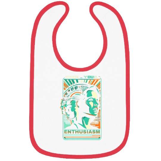 Herb Your Enthusiasm Funny Graphic Tees Bibs