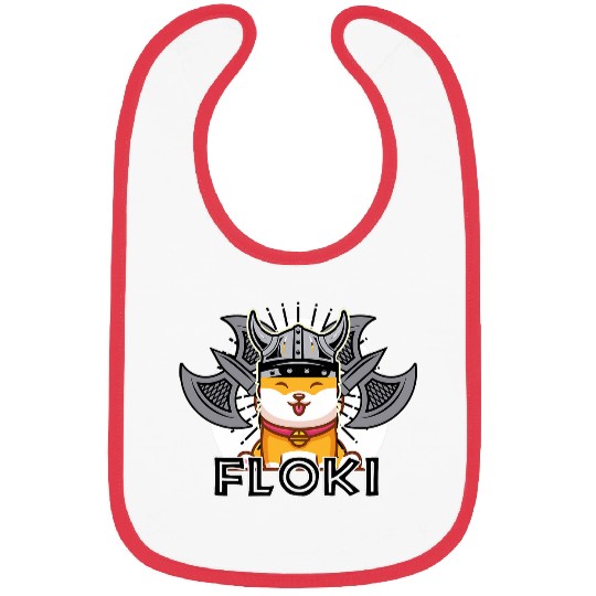 Floki Viking Shiba Dog Bibs