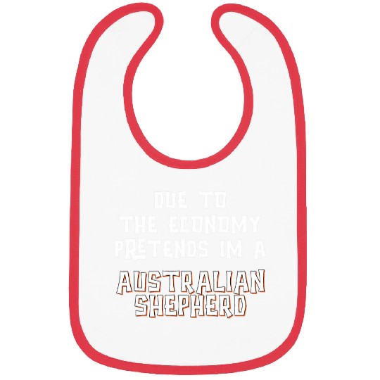 Economy Pretend AUSTRALIAN SHEPHERD Easy Halloween Costume Bibs