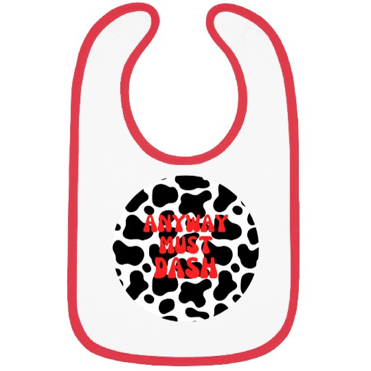 Dalmatian design for fun run race anyway must dash Bibs