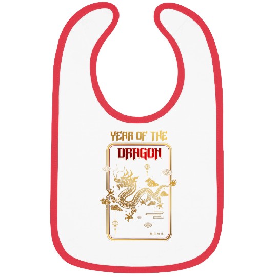 Dragon Pet Chinese Lunar New Year Dragon Bibs