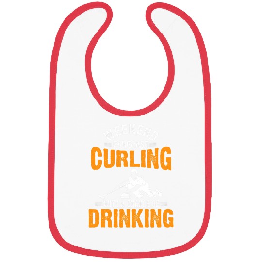 Curling Drinking Curl Team Gift Bibs