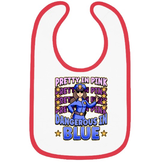 Law Enforcement Design for a Female Police Officer 1 Bibs