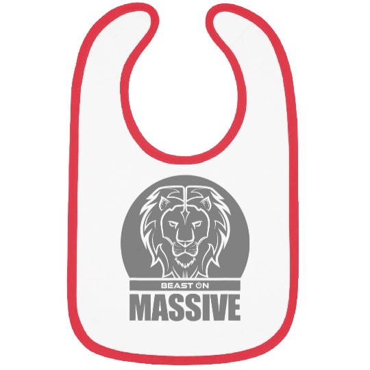 Lion Pet Solid Lion Head Beast Grey Gym Fitness Training Workout Bibs