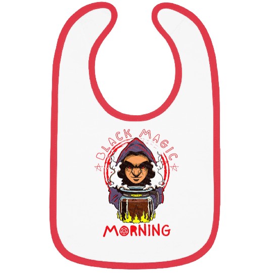Coffee Fun Black Magic Morning Brew For Mom Coffee Lover Bibs