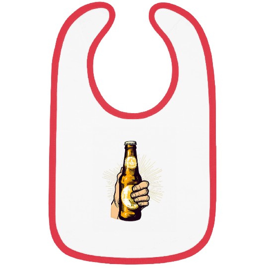 Beer Fun Beer Bottle Craft IPA Beer Drinking Drinker Bibs