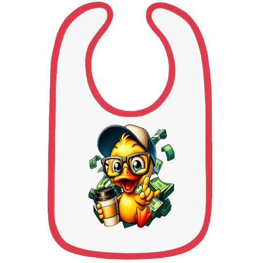 Duck Pet Ducklings Bath Duck Quacking 1 Bibs