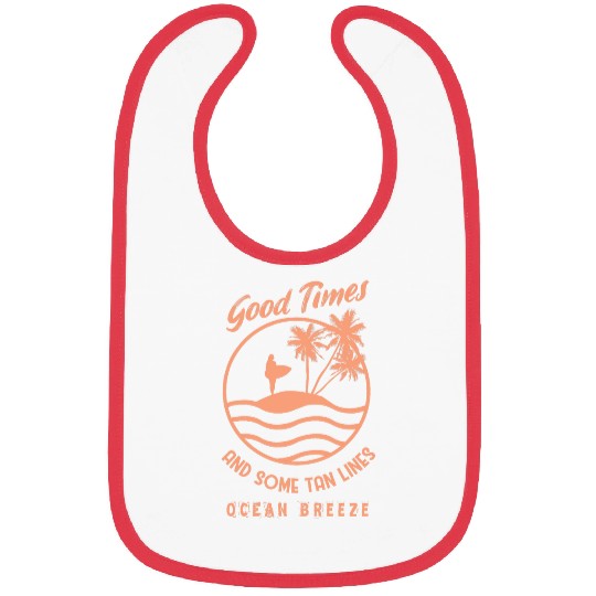 Chasing Tan Lines Beach Vibes Bibs