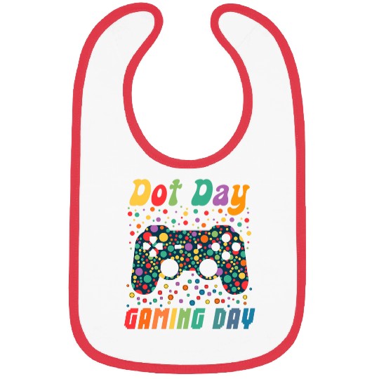 Dot Day International Dot Day Gaming Controller dot day Bibs